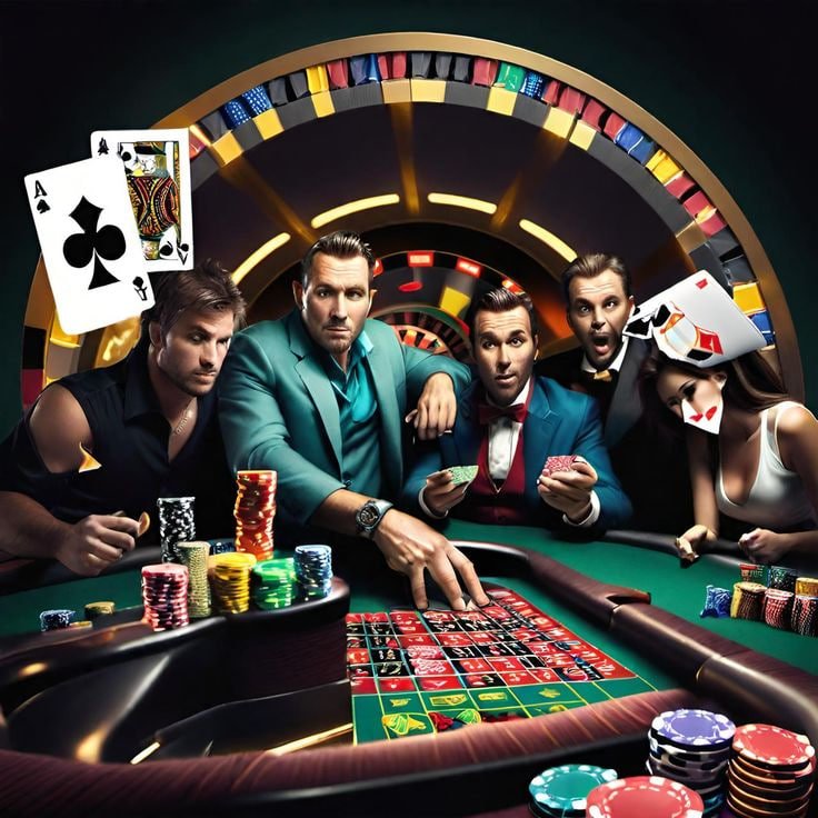 Meja Teen Patti live-dealer dengan dealer profesional di studio 04 2d
